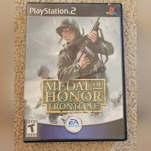 Medal of Honor: Frontline (Sony PlayStation 2, 2002) PS2 video game